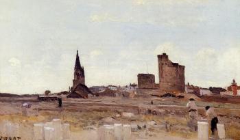 Jean-Baptiste-Camille Corot : La Rochelle, Quarry near the Port Entrance